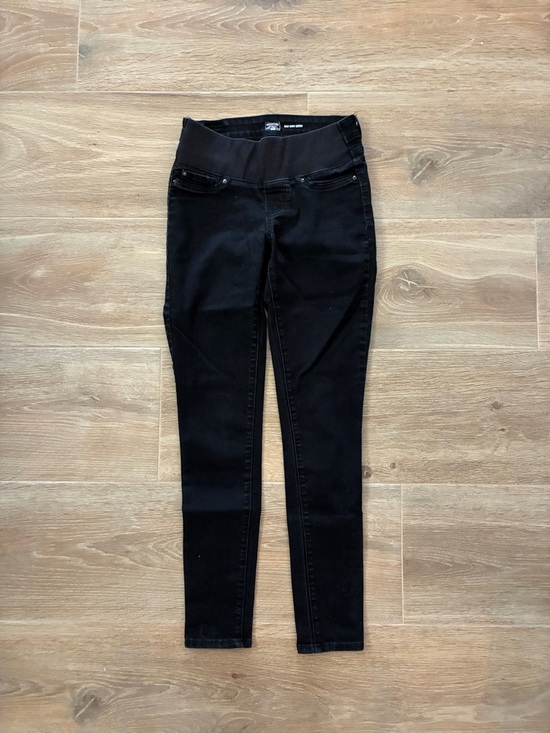 Signature Denim - Signature by Levi Strauss Black Maternity Skinny Jeans - XS